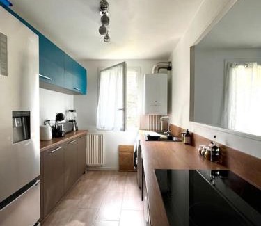 Villiers-sur-Marne Appartement | Duplex spacieux-30 min de Paris-15 min Disneyland