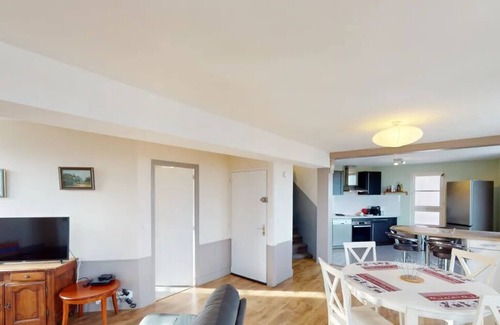 Honfleur Appartement | Duplex traversière | Spacieux | 100m du port | 4 pers