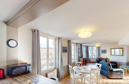 Honfleur Appartement | Duplex traversière | Spacieux | 100m du port | 4 pers