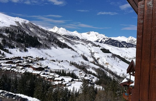 Les Avanchers-Valmorel Appartement | Duplex de charme vue sur le domaine de Valmorel - Départ Retour skis aux pieds