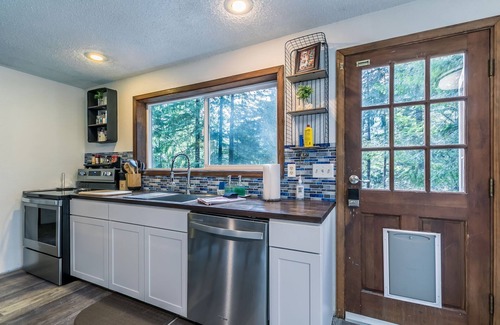 Paradise Estates Cabine | Cozy Rainier family getaway, kids & pet friendly!
