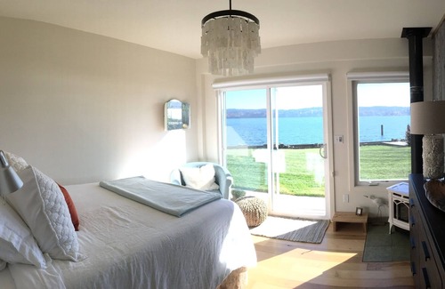 Vashon Island Cottage | Cottage en bord de mer facilement accessible avec 100 pieds de plage magnifique et accessible
