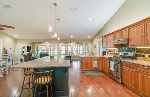 East Palatka Maison | East Palatka Home on St Johns River w/ Boat Dock!