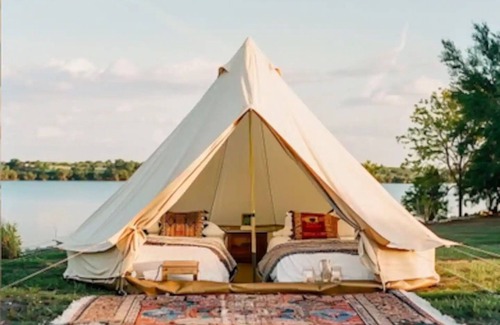 Leon Junction Appartement | [Eclipse Amenities Included]142 Acre Ranch Glamping Tent 5