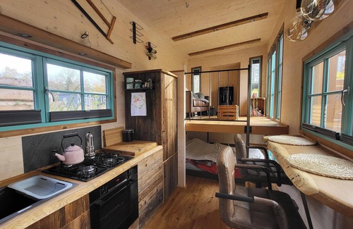 Sarninghausen Maison | Eco Tiny House in vacation park near ecovillage