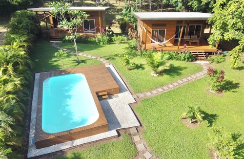 Las Delicias Maison | Eco wooden house 7' to Santa Teresa