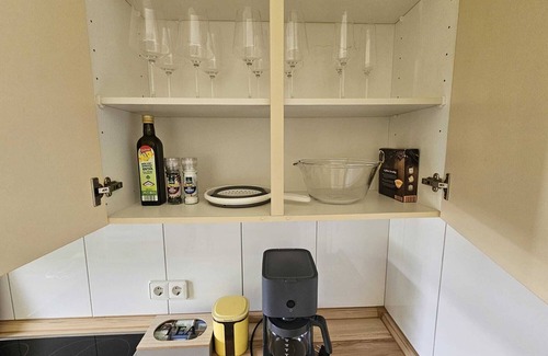 Meppen Appartement | Ecocube Apartment3 Meppen 5pers, Balkon, Küche, Waschmaschine