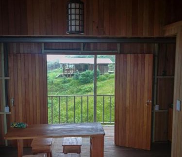 Alfombra Appartement | Econative Baru Toucan Cabin con vista al bosque de Platanillo