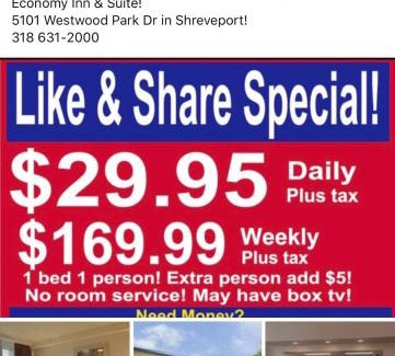 Shreveport Hôtel | Economy Inn & Suites