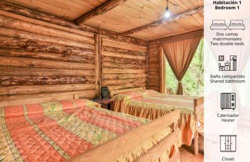 Acaxochitlan Appartement | ecoturístico montaña viviente , CABAÑA CHALCHOAPAN