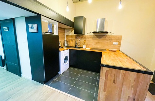 Quartier des Eaux-Claires Appartement | #ED | The fantastic loft | Free parking 🤎