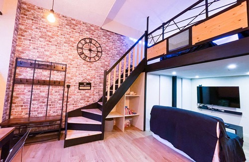 Quartier des Eaux-Claires Appartement | #ED | The fantastic loft | Free parking 🤎
