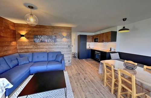 Vallandry Appartement | Edelweiss is a lovely apartment located next to the slopes and village centre.