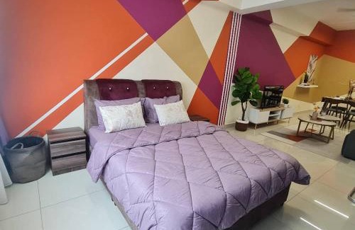 Petaling District Appartement | Edusentral setia alam amy studio cozy ambient