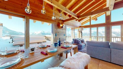 Veysonnaz Chalet De Ski | Egg SAUNA & LUXURY chalet 16 pers by Alpvision Résidences