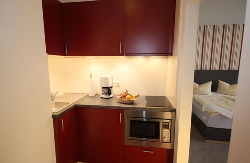 Bad Pyrmont Appartement | Einraumappartement, Dusche, WC, Kat. 1 - Ferienwohnungen Café Schneidewind Kirchstraße