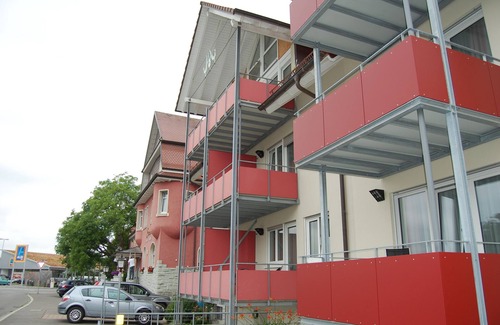 Radolfzell am Bodensee Appartement | Einzelzimmer mit 12qm, Dusche und WC und kostenfreiem WLAN
