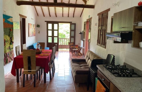 Barichara Appartement | APARTMENT 202 OVERLOOKING THE POOL AND GARDENS. EL RETIRO BARICHARA