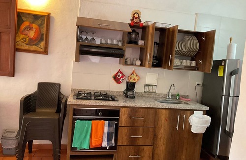 Barichara Appartement | APARTMENT 202 OVERLOOKING THE POOL AND GARDENS. EL RETIRO BARICHARA