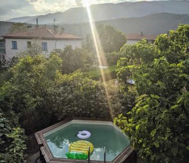 Corneilla-de-Conflent Appartement | El Solà - Appartement avec accès piscine et jardin