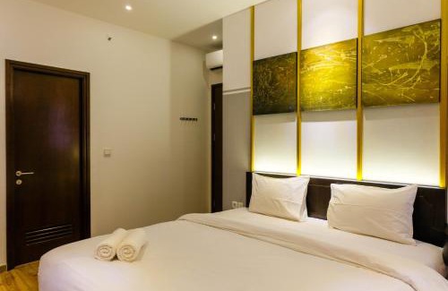Tangerang Appartement | Elegant 2BR Apartment at M-Town Signature near Shopping Mall By Travelio