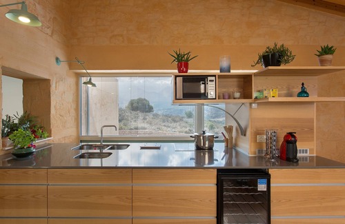 Apokoronas Villa | Élégante villa de 4 chambres très proche de la mer avec une vue imprenable sur la mer
