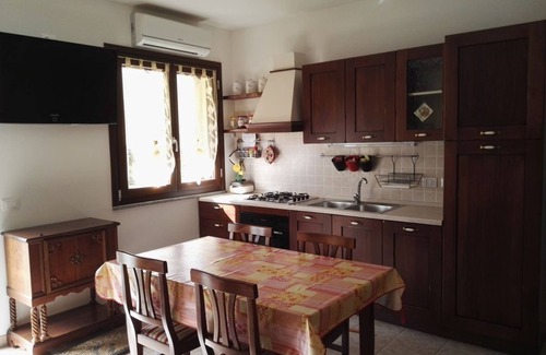 Giba Appartement | Elegant bilo in southwest Sardinia 10 min to the sea from Porto Pino IUN P5392