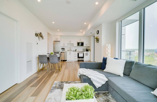 Kitchener Copropriété | Elegant Open-Concept Condo in Downtown Kitchener-Waterloo