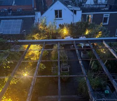 De Weteringschans Appartement | Elegant penthouse LOFT of 250 m2 in city centre with huge roofgarden 80 m2