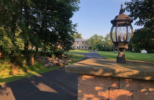 Ackermanville Maison | Elegant Poconos estate close to Kalahari, GreatWolf, with 4 1/2 serene acres