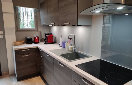 La Roche-Posay Appartement | T2 de Standing avec Jardin, Terrasse et WI-FI au Centre de La Roche-Posay