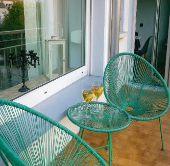 Offenbach am Main Appartement | Elegante Designwohnung mit Balkon 15min Airport und Parken