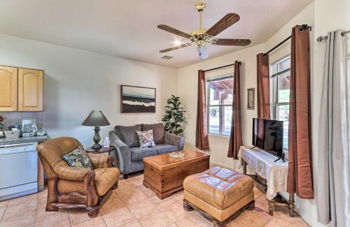Eleven Mile Corner Appartement | Eloy Desert Oasis with Courtyard and Pool Access!