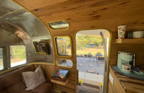 Nesbit Maison | Elvis Themed RV Glamping Farmstay near Graceland with outdoor bath