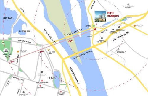 Hanoi Appartement | Emoi Mipec Riverside's Apt
