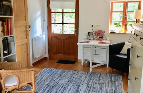 Hittbergen Appartement | Domicile enchanteur sous le chaume sur la piste cyclable de l'Elbe