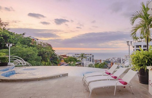 Colonia 5 de Diciembre Villa | Enjoy 10% OFF In NYE`S - 7 Level`s House With Ocean Views In Puerto Vallarta!