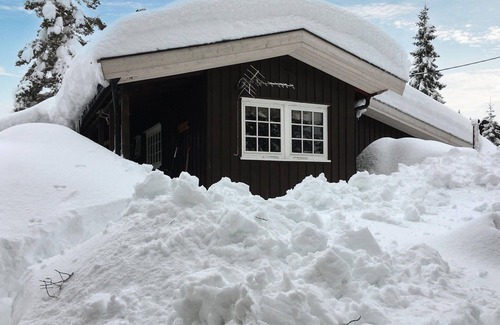 Lardal Municipality Maison | Enjoy an active vacation on Omholtfjell in this cozy cabin.
