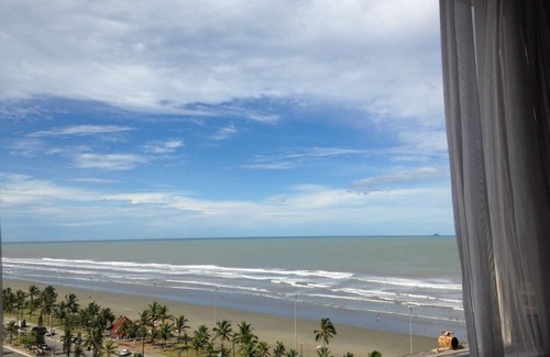 Centro Appartement | Peruíbe court avec la plus belle vue de la côte