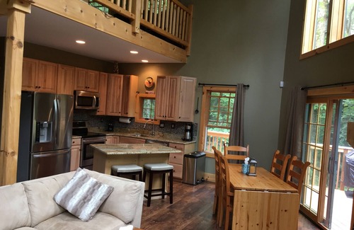 Jim Thorpe Chalet De Ski | Profitez des beaux espaces extérieurs au Board-Bear Chalet-Mins à JFBB & Rafting