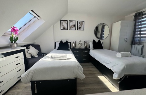 Lower Edmonton Lit Et Petit-Déjeuner | Ensuite Deluxe Room with Shower