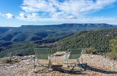 Montblanc Maison | Maison de vacances entière 'Mas De L'Arlequi' avec vue sur les montagnes, piscine privée et Wi-Fi