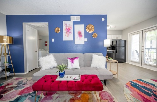 South Arlington Appartement | Entire Place ✶Wi-Fi✶Washer Dryer✶ 4k TV ✶Pets Allowed #615