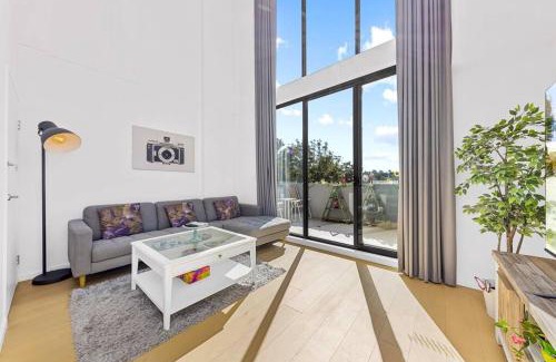 Epping Appartement | Epping Sunlit Luxury Loft - 2Beds & High Ceilings