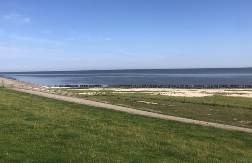 Paesens-Moddergat Maison | Erholung Direkt am Wattenmeer , Hinter dem Deich