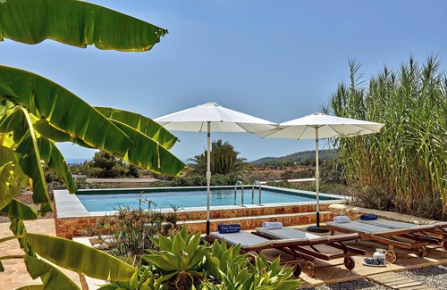 Sant Josep de sa Talaia Cottage | Villa Can Sunyer, maison rustique à Ibiza