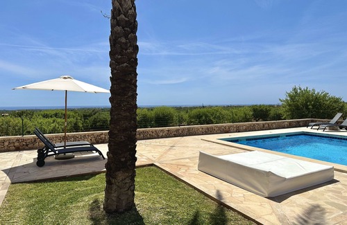S Horta Villa | ES SERRAL - villa avec piscine privée, terrasse, jardin et vue mer - WIF GRATUIT