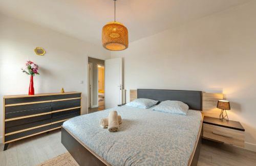 Lambezellec Appartement | Escale à brest - Spacieux - 3 chambres - Parking privé - Ideal Familles & Pros