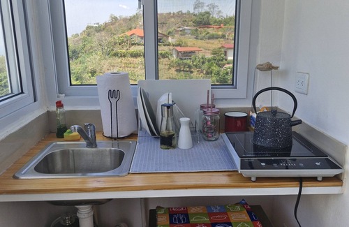 Garabito Appartement | Estudio con Impresionante Vista al Océano Pacífico, Vista de Pájaros e Insectos