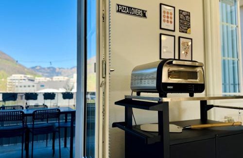 Brunnen Appartement | EVA o Wellnessoasis o Montainview o Pizzaoven o